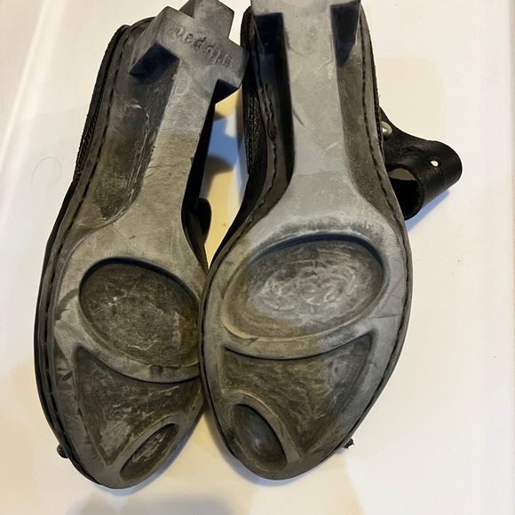 Trippen German brand Black Leather Women's Shoes - Picture 3 of 7